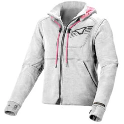 Macna Ladies District Hoodie - Light Grey
